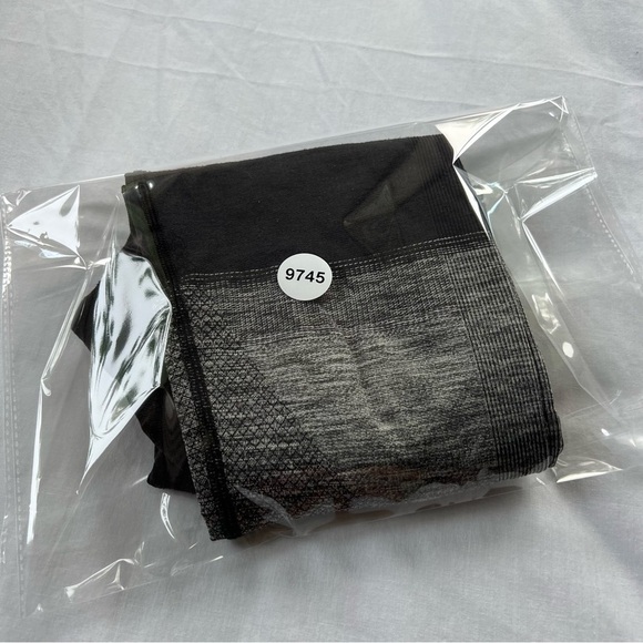 Lululemon seamlessly street capri ombré leggings black gray 9745 - Picture 10 of 10